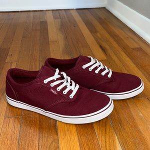 Maroon Vans